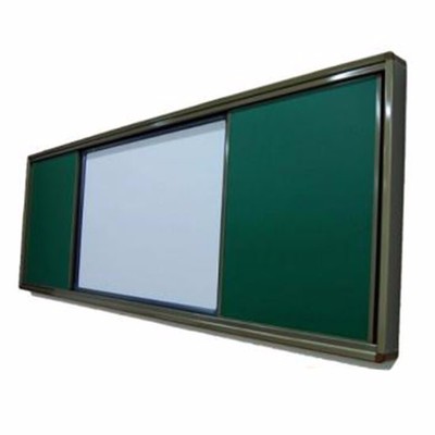 景起教育用品 磁性黑板 磁性板 学校黑板 绿色书写板 推拉-封丘县尹岗乡景起教育用品销售中心